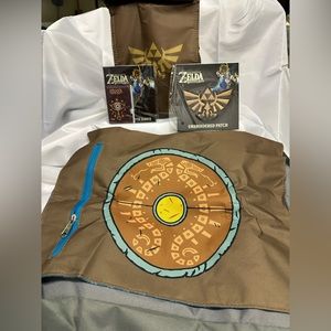 Zelda Messenger Bag, Lunch Bag, Embroidered Patch and Multi Tool With Sleeve
